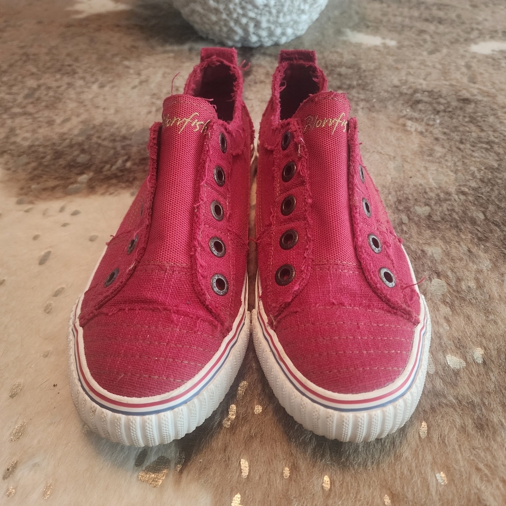 Size 9 Blowfish Red Tennis Shoes